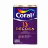 Tinta acrilica premium decora matte coral interior exterior 18 litros